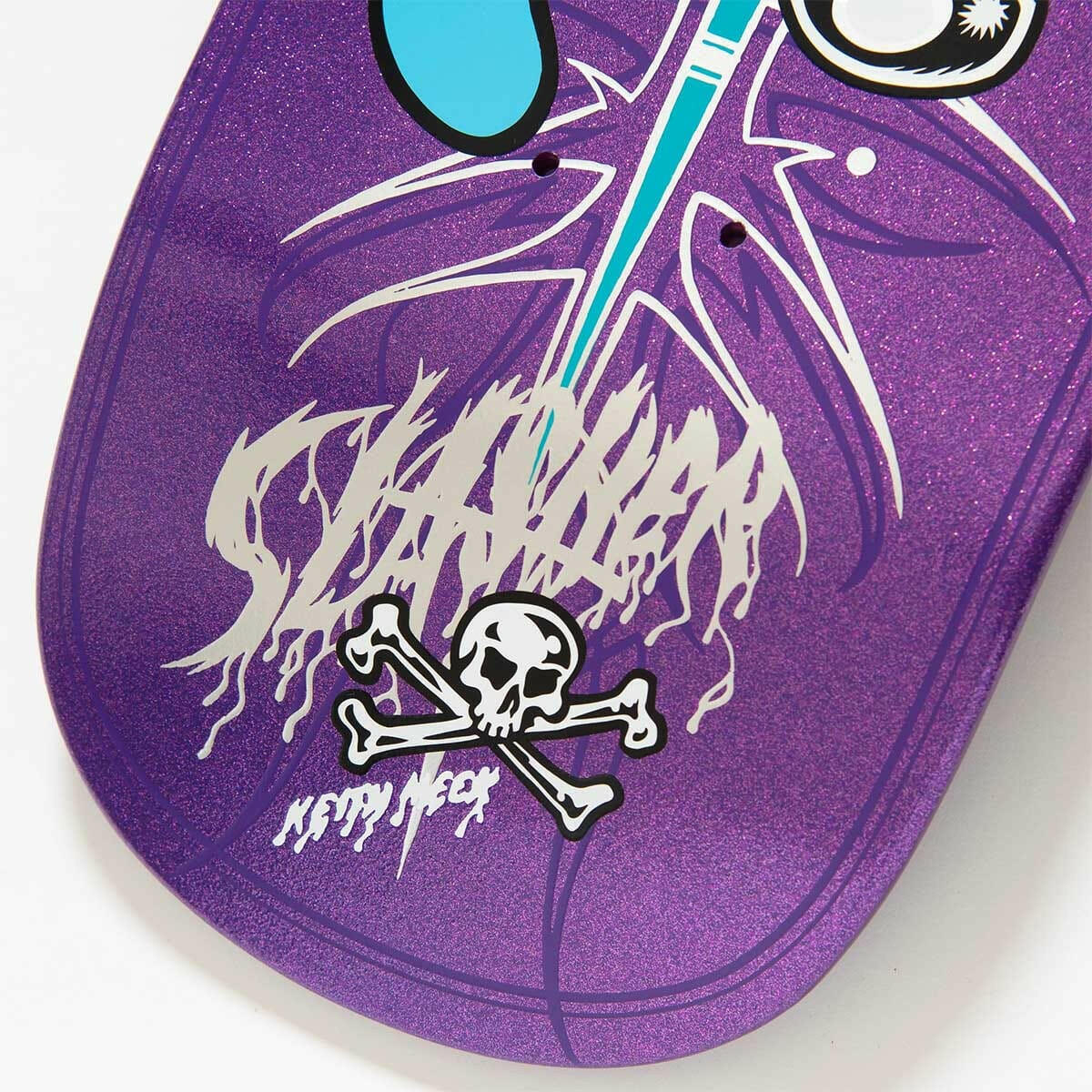 Santa Cruz - Keith Meek Pinstripe Slasher 9.23 Skateboard Deck.