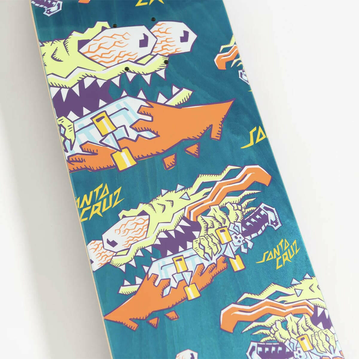 Santa Cruz - Keith Meek Scratched Slasher 8.0 Skateboard Deck.
