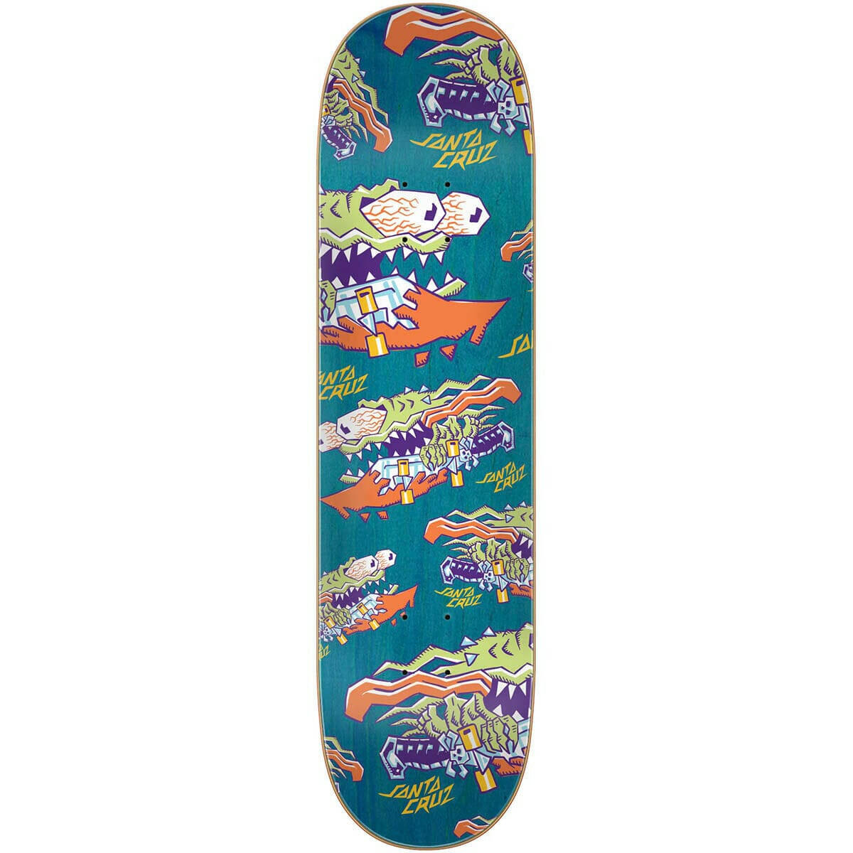 Santa Cruz - Keith Meek Scratched Slasher 8.0 Skateboard Deck.