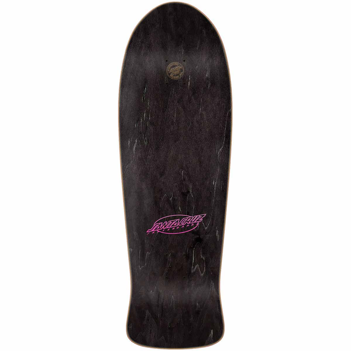 Santa Cruz Keith Meek Slasher Silver 10.1 Reissue Skateboard Deck Top