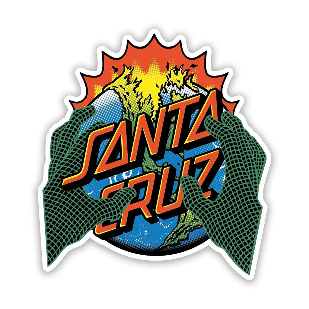 Santa Cruz Kendall End Of The Dot Sticker | Skate Sticker