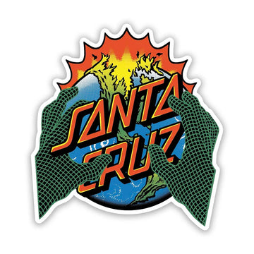 Santa Cruz Kendall End Of The Dot 3.75" Sticker