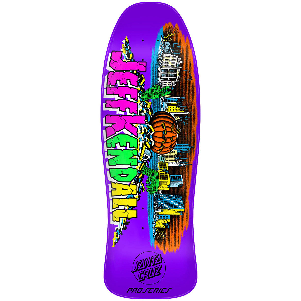 Santa Cruz Jeff Kendall Pumpkin 10.0 Reissue Deck