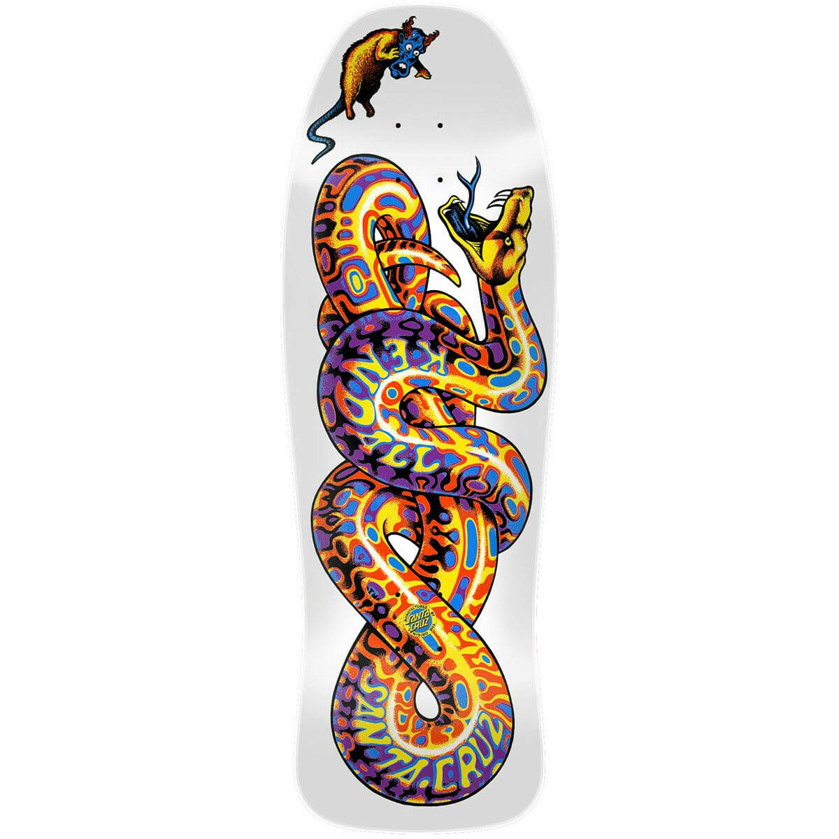 Santa Cruz - Jeff Kendall Snake 9.975 Reissue Skateboard Deck.