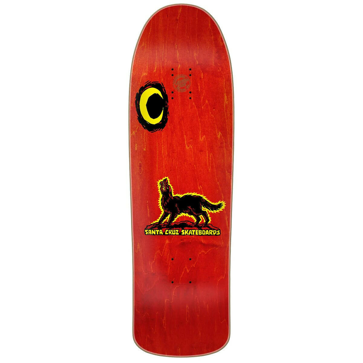 Santa Cruz - Jeff Kendall Wolf 9.28 Reissue Skateboard Deck.