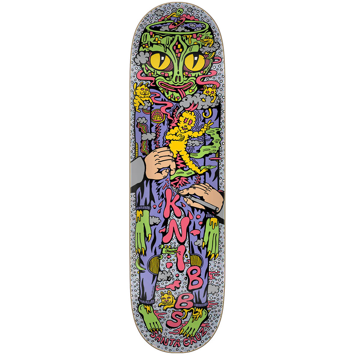 Santa Cruz Jereme Knibbs Reptilian 8.5 Skateboard Deck