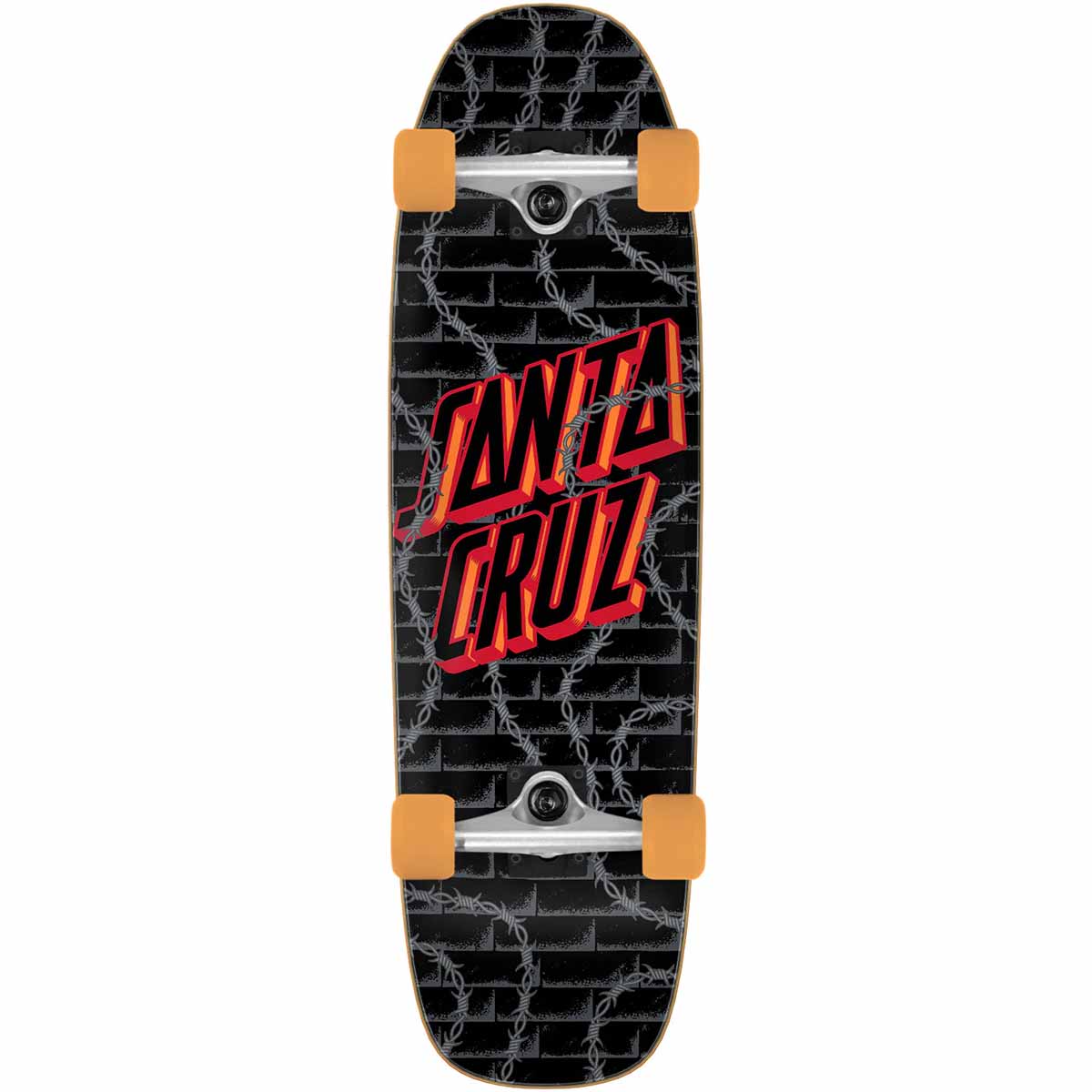 Santa Cruz Big Strip Barbwire Cruiser 8.4 Complete Skateboard