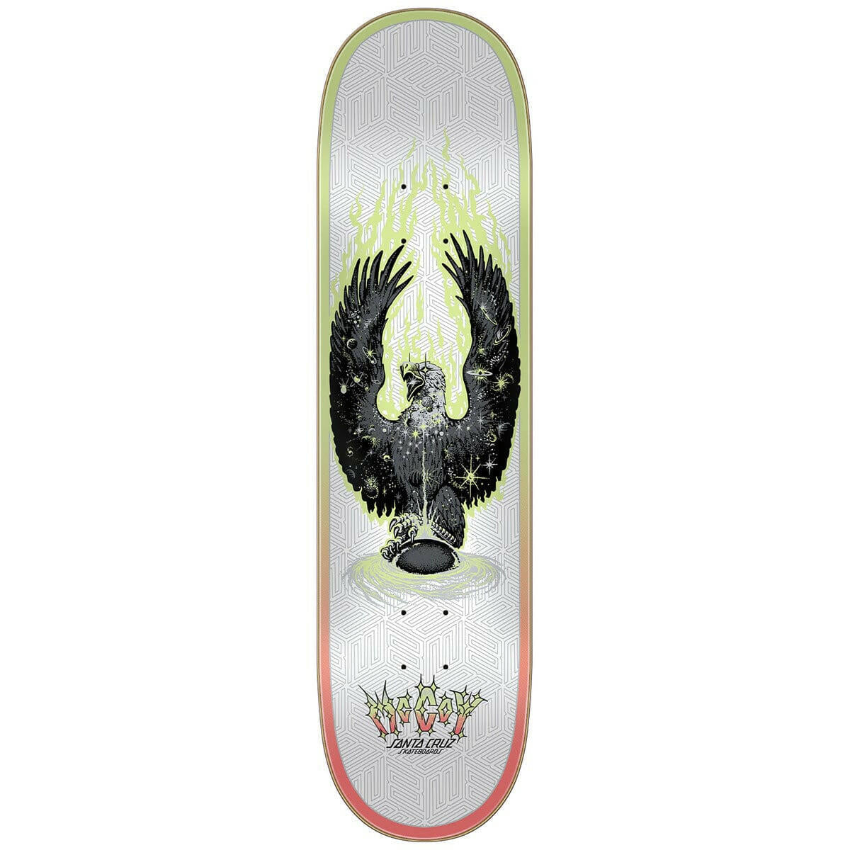 Santa Cruz - Maurio McCoy Elite Eagle VX 8.0 Skateboard Deck.