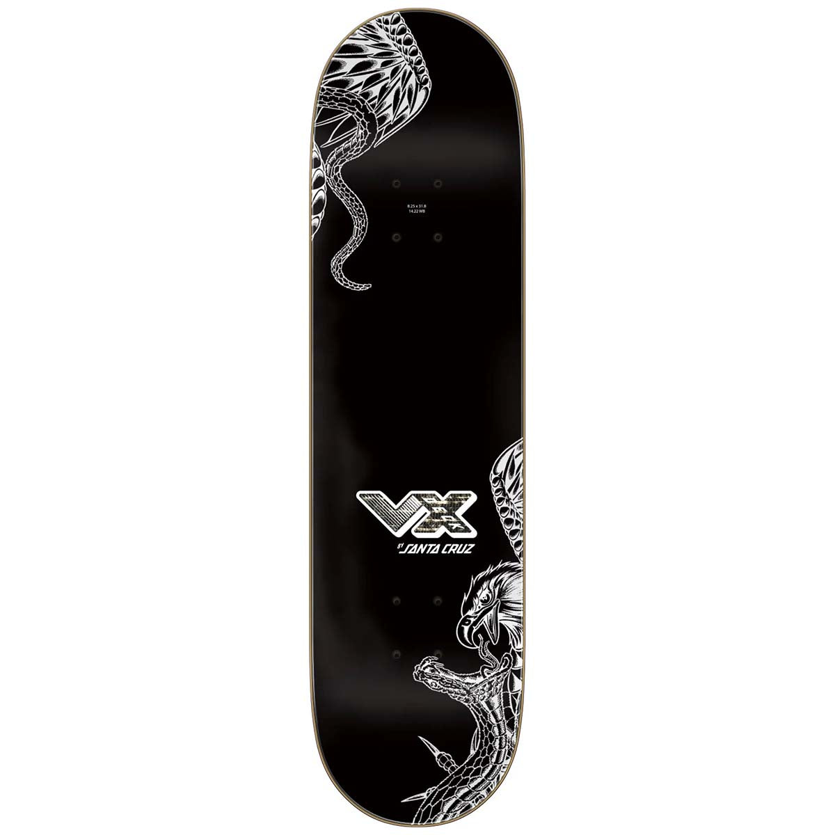 Santa Cruz - Maurio McCoy McCoy Battle 8.25 Skateboard Deck.