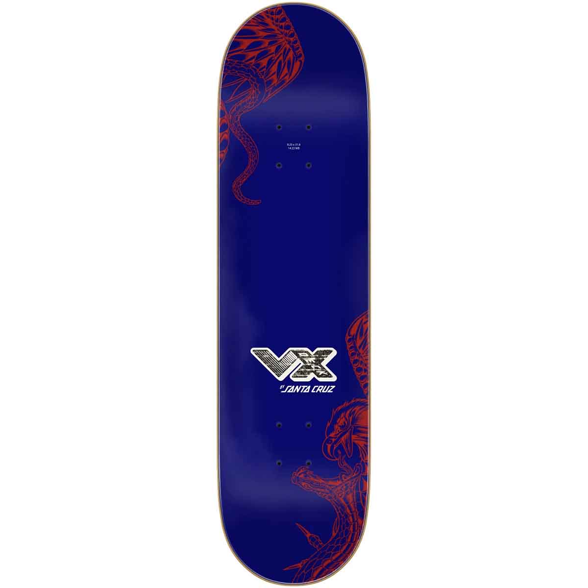Santa Cruz Maurio McCoy Battle VX Twin 8.25 Skateboard Deck Top