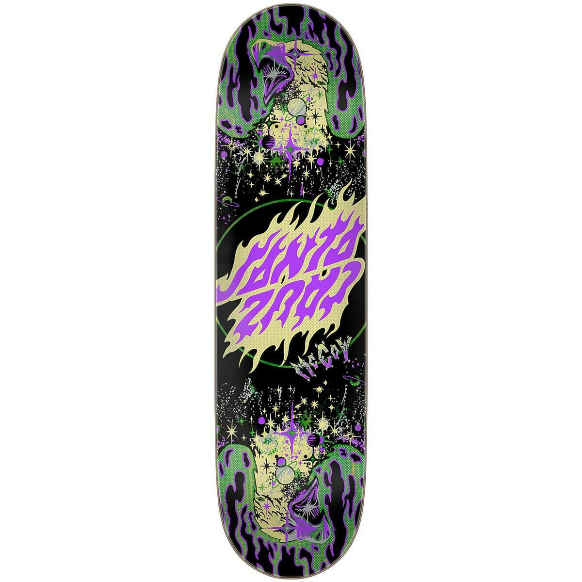 Santa Cruz - Maurio McCoy Cosmic Twin 8.4 Skateboard Deck.