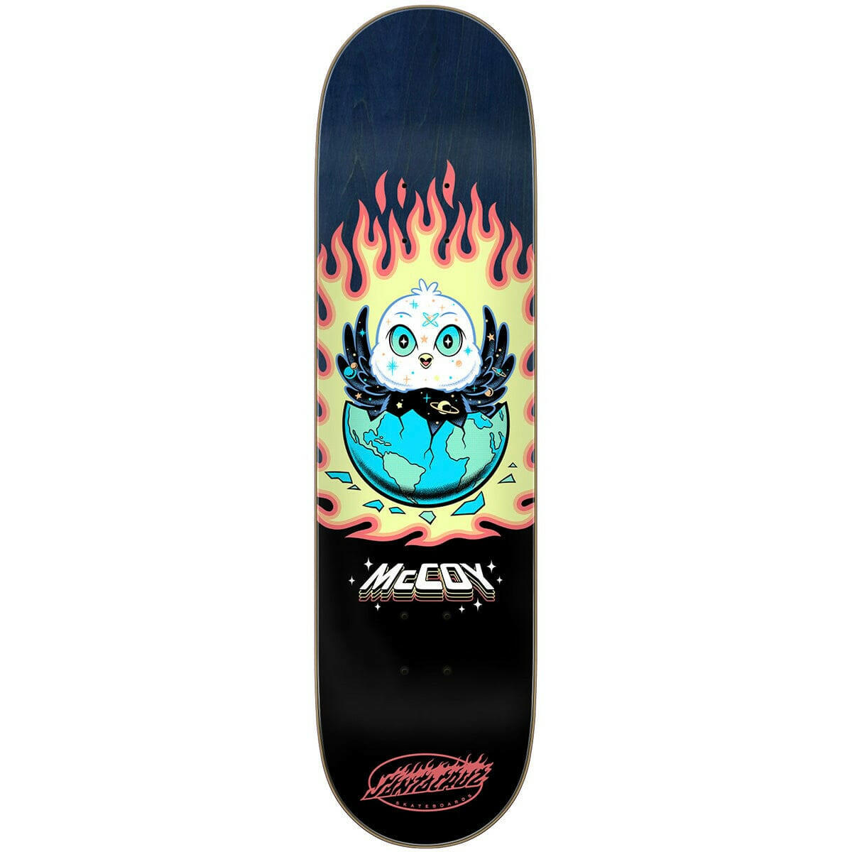 Santa Cruz - Maurio McCoy Space Chick VX 8.25 Skateboard Deck.