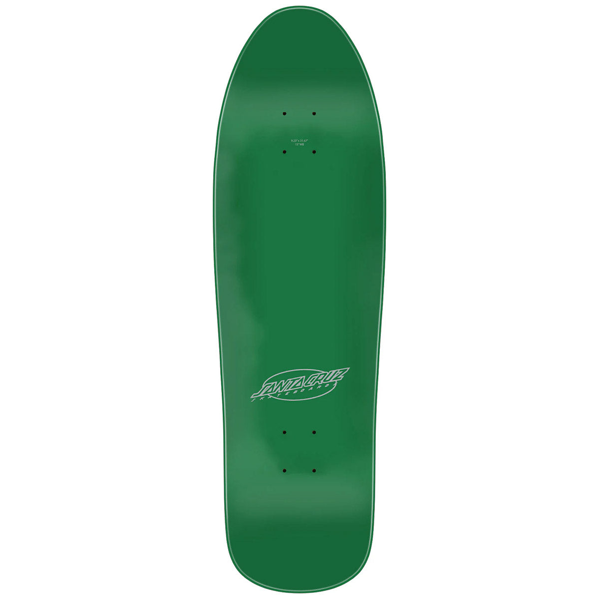 Santa Cruz - Keith Meek Pinstripe Slasher Green 9.23 Skateboard Deck.
