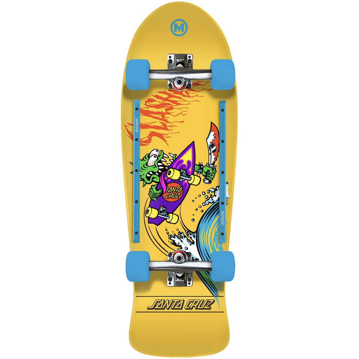 Santa Cruz Meek OG Slasher 10.1 Complete Skateboard