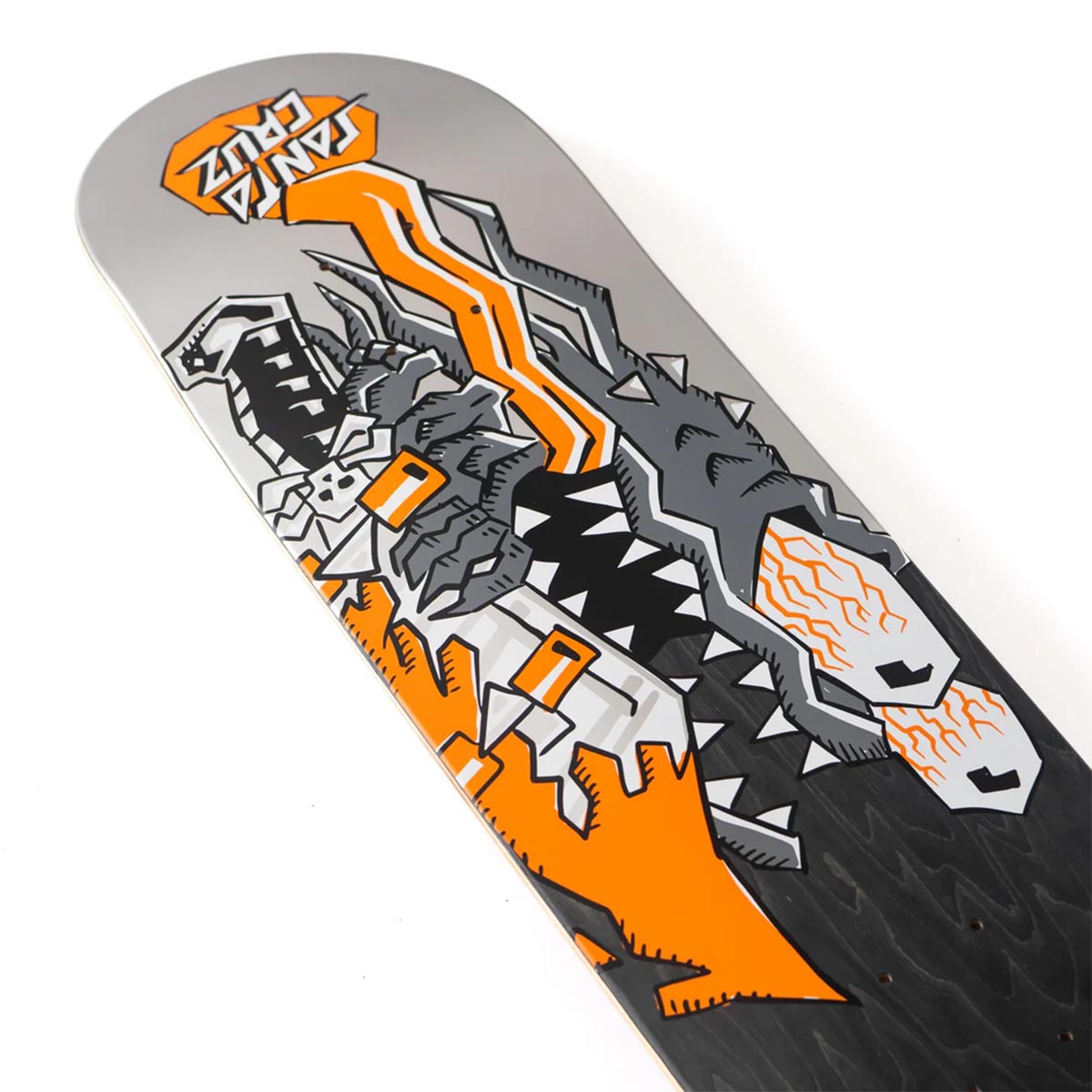 Santa Cruz - Keith Meek Scratched Slasher FeelBase 8.25 Skateboard Deck.