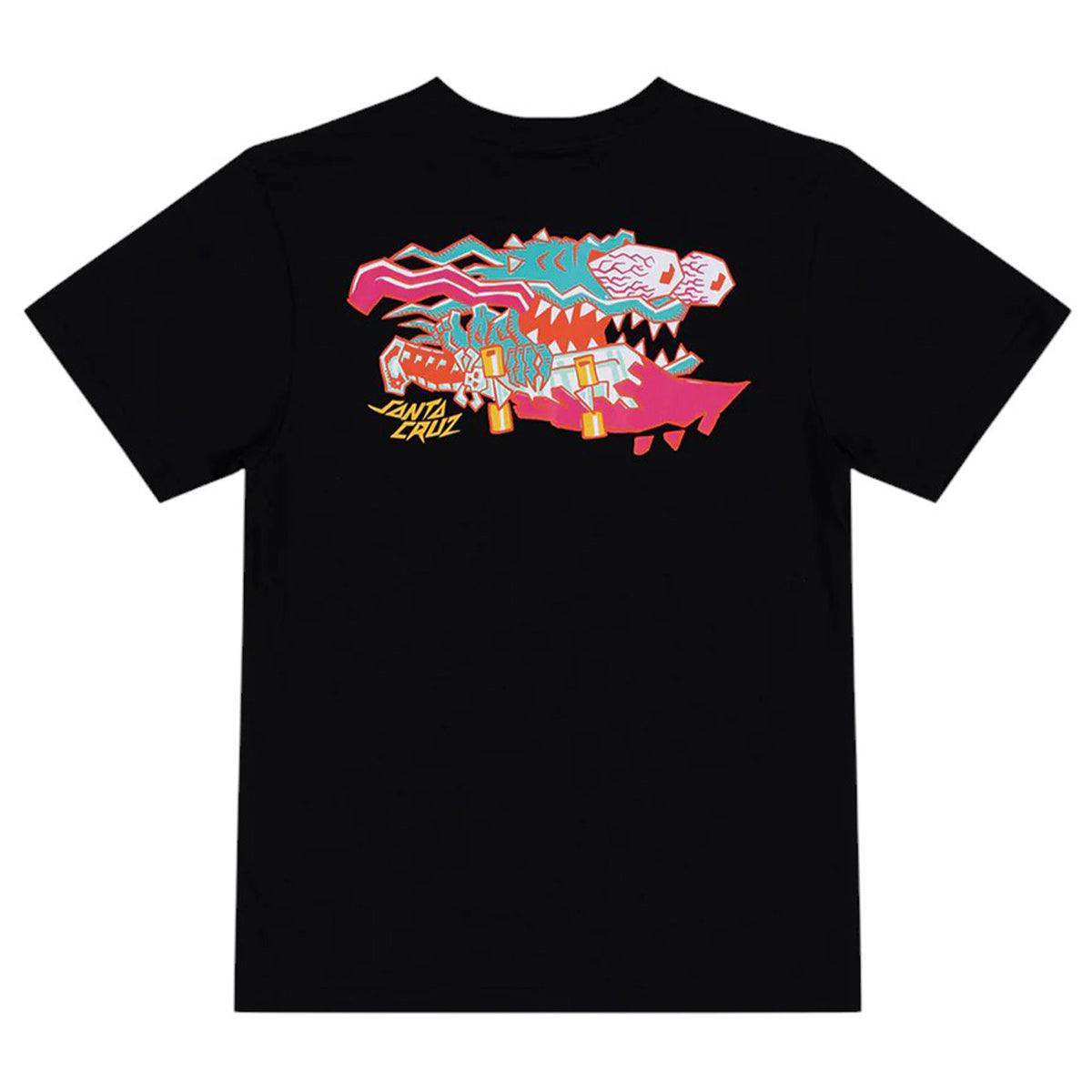 Santa Cruz Meek Scratched Slasher Tee Black Back
