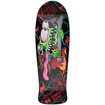 Santa Cruz Stranger Things Meek Eddie Slasher 10.1 Skateboard Deck Bottom