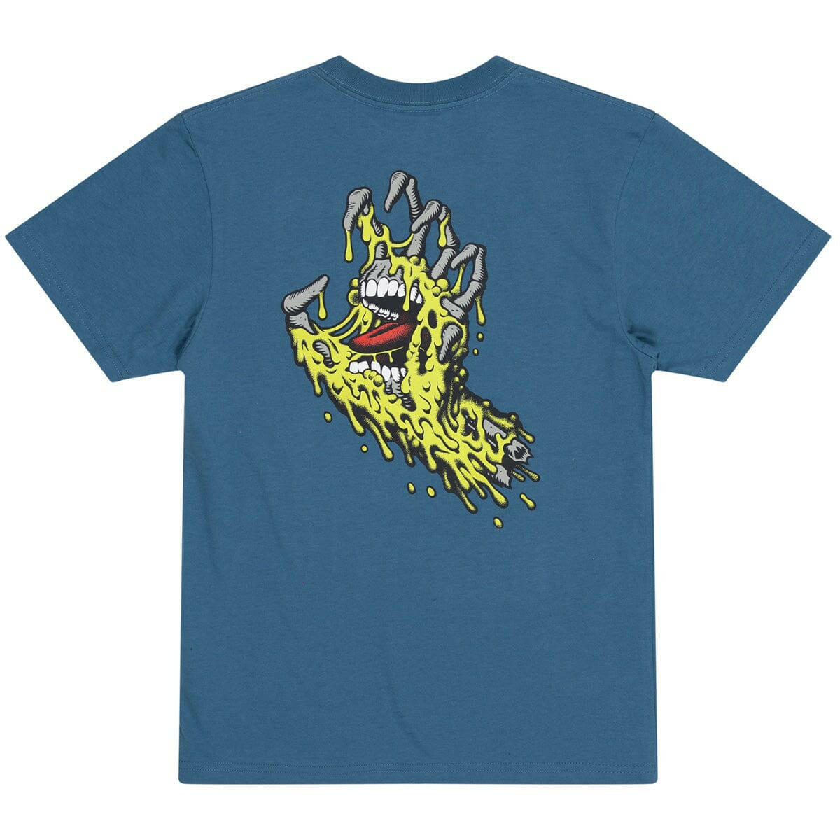 Santa Cruz - Melting Hand Youth Tee Vintage Blue.