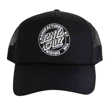 Santa Cruz MFG Dot Trucker Cap Black