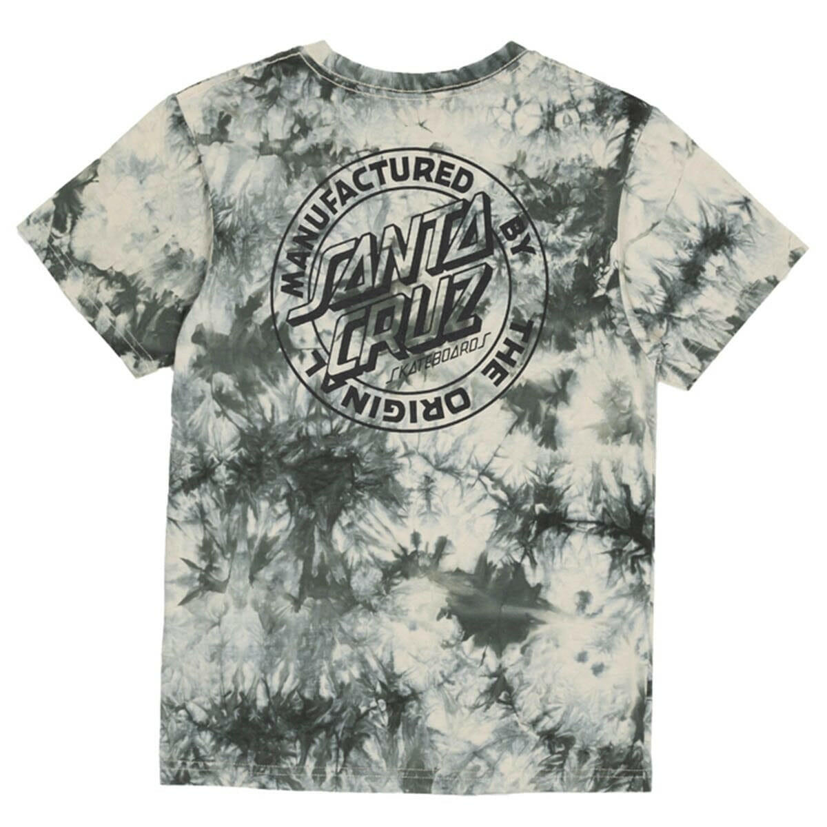 Santa Cruz - MFG Dot Youth Tee Natural Tie Dye.