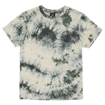 Santa Cruz - MFG Dot Youth Tee Natural Tie Dye.