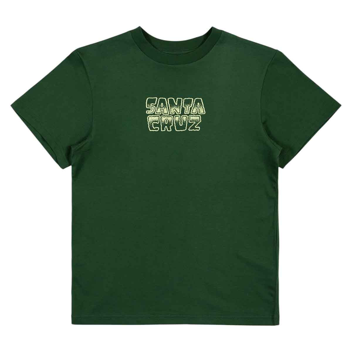 Santa Cruz Multi Cruz Stack Centre Youth Tee Dark Green