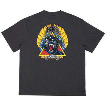 Santa Cruz - Natas Screaming Panther Tee Washed Black.