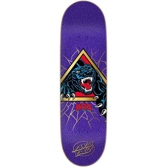 Santa Cruz Natas Kaupas Shattered Panther VX 9.0 Skateboard Deck