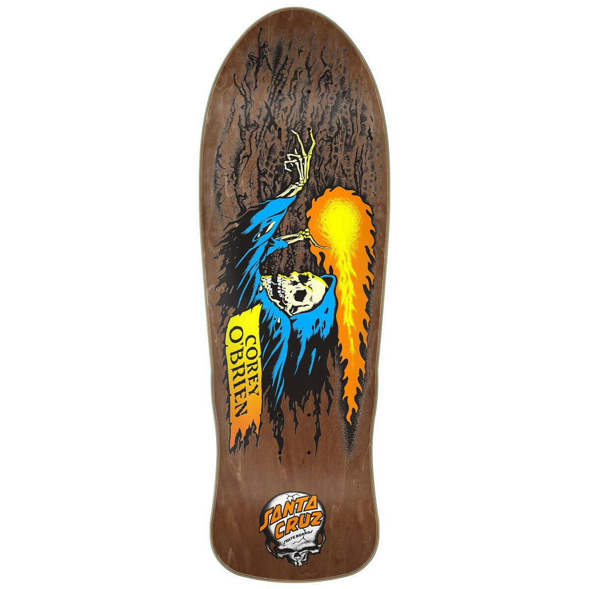 Santa Cruz - Corey O'Brien Reaper 9.84 Reissue Skateboard Deck.
