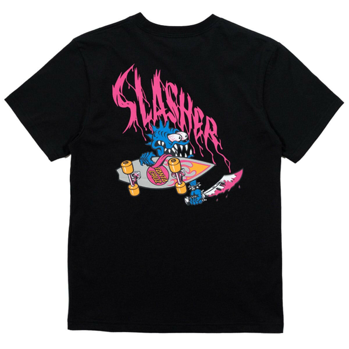Santa Cruz - OG Slasher Youth Tee Black.