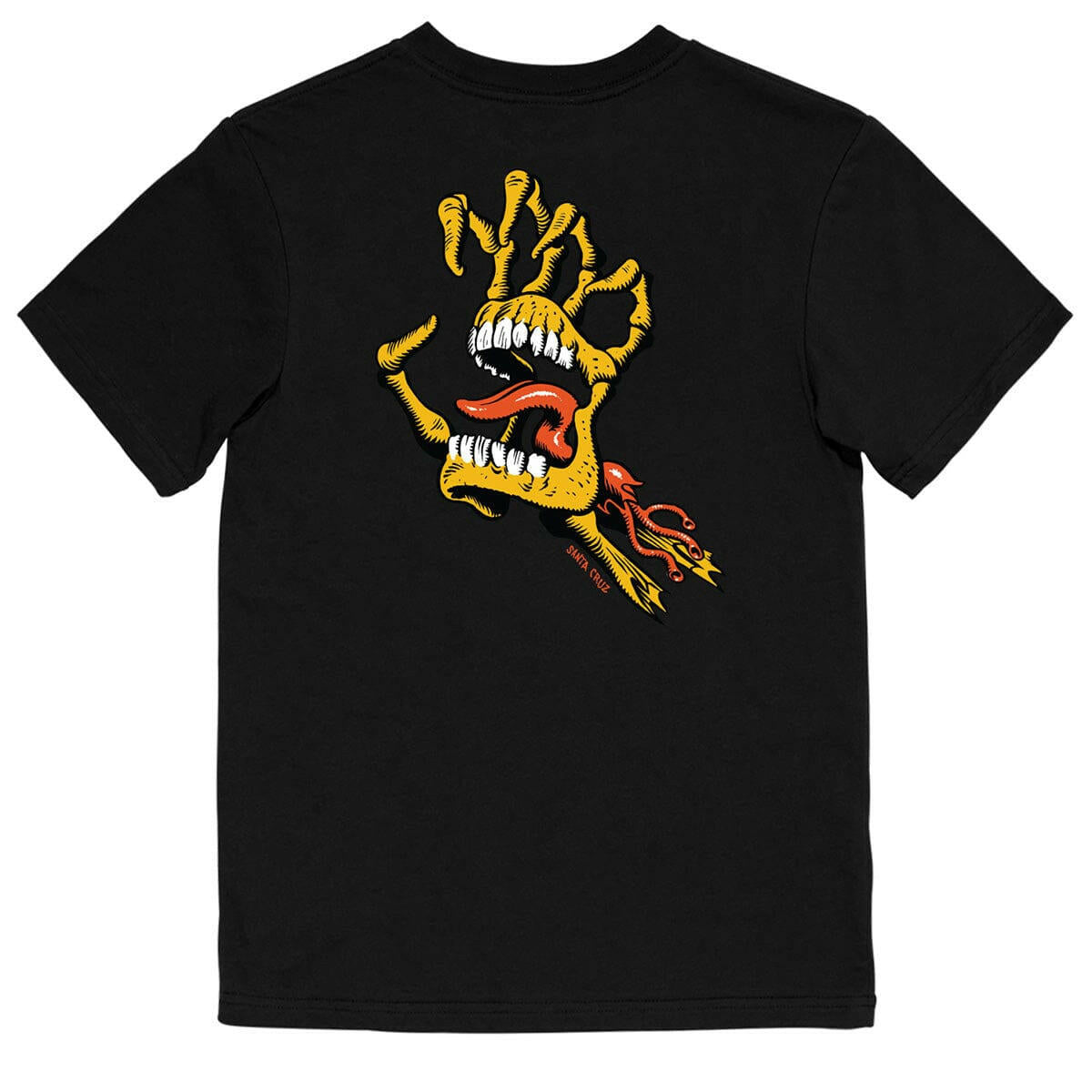 Santa Cruz - OS Bone Hand Cruz Youth Tee Black.