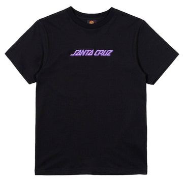 Santa Cruz - OS Inferno Strip Hand Youth Tee Black.