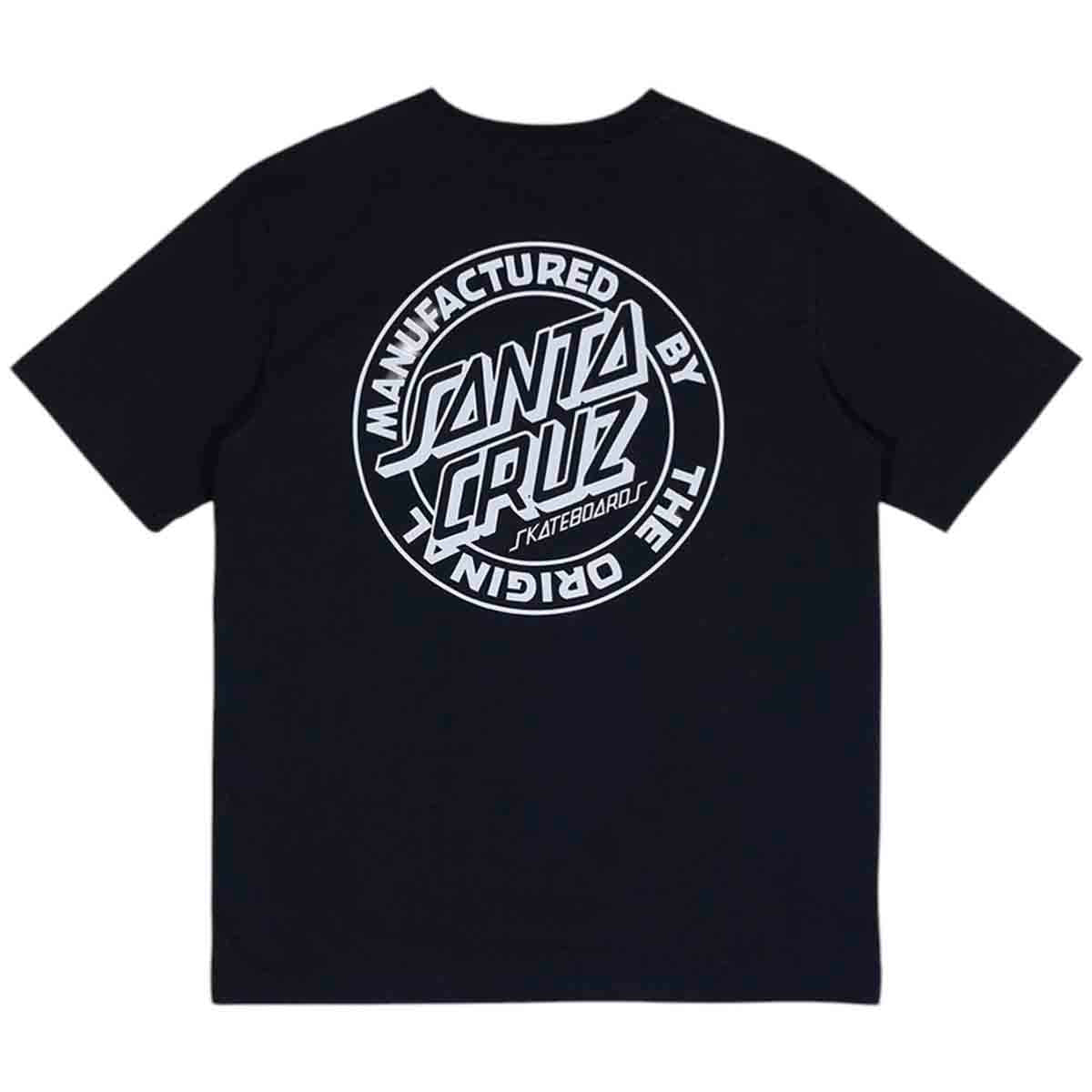 Santa Cruz OS MFG Dot Tee Black Back