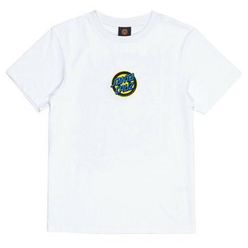 Santa Cruz - OS Roskopp Break Centre Youth Tee White.