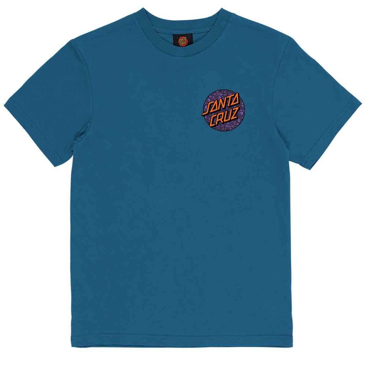 Santa Cruz - Ossuary Dot Youth Tee Blue.