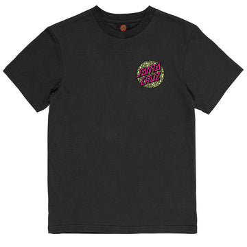 Santa Cruz - Ossuary Dot Youth Tee Charcoal.