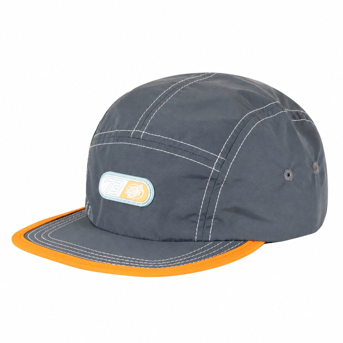 Santa Cruz Oval 73 Dot Badge Cap Dark Grey - side