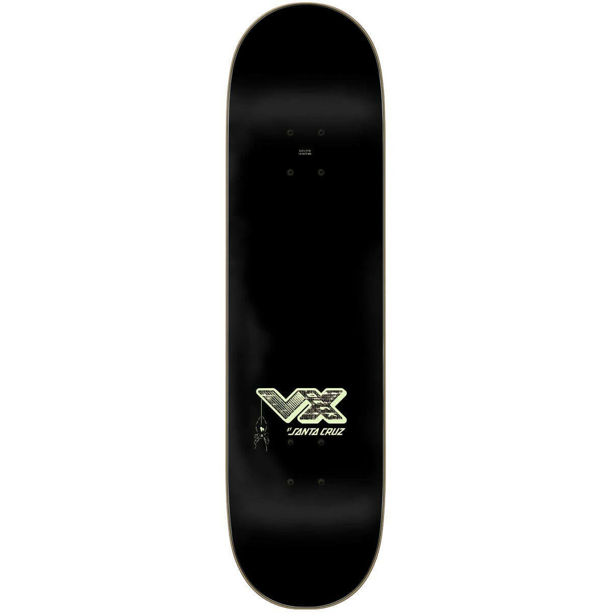 Santa Cruz - Rob Pace Dungeon VX Black 8.25 Skateboard Deck.