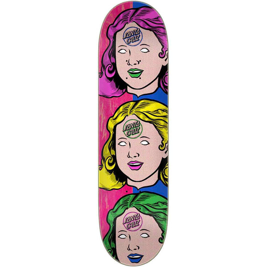 Santa Cruz Possessed Head FeelBase 8.0 Skateboard Deck