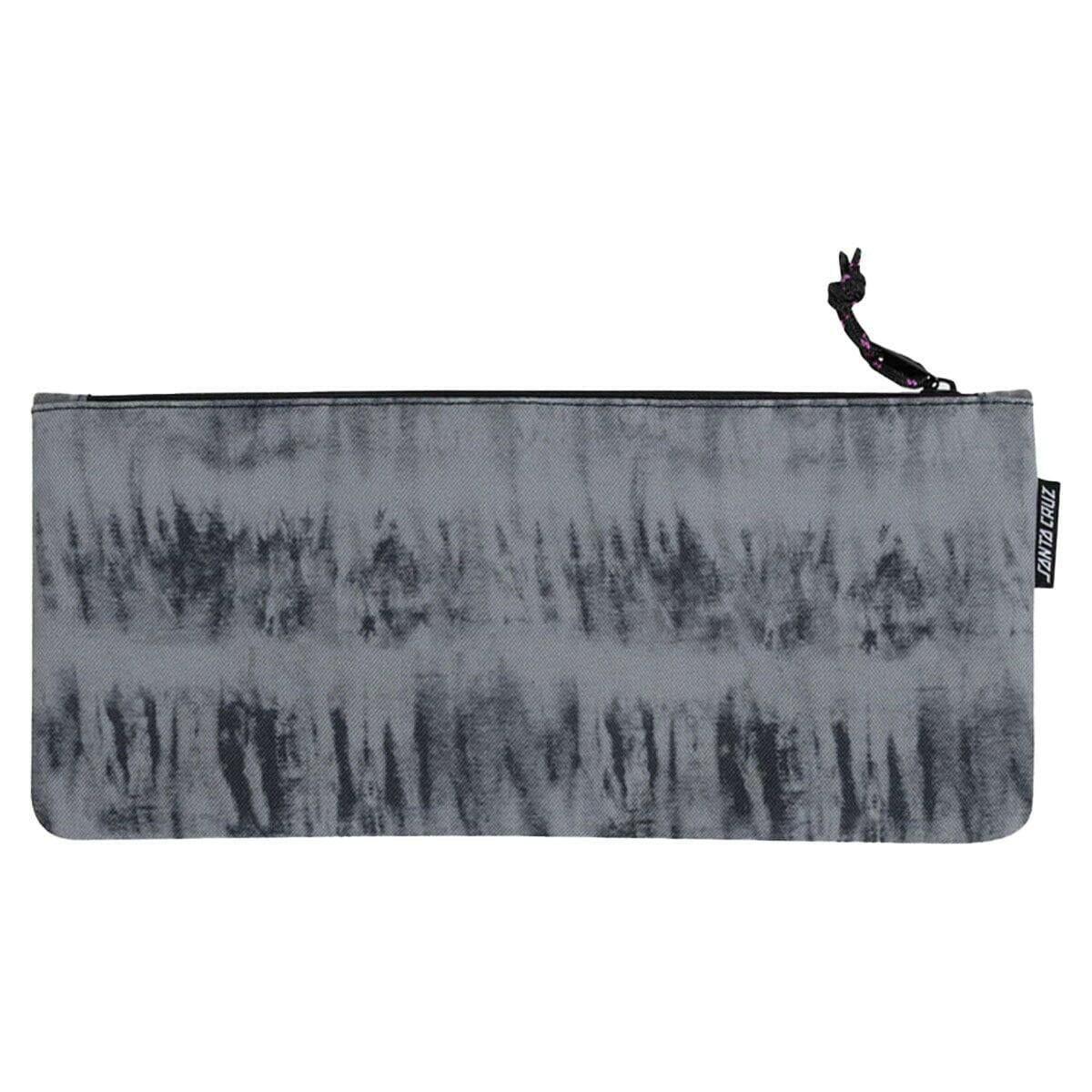 Santa Cruz - Rad Dot Hollow Pencil Case Black Tie Dye.