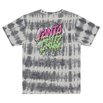 Santa Cruz - Rad Dot Hollow Youth Tee Black Tie Dye.