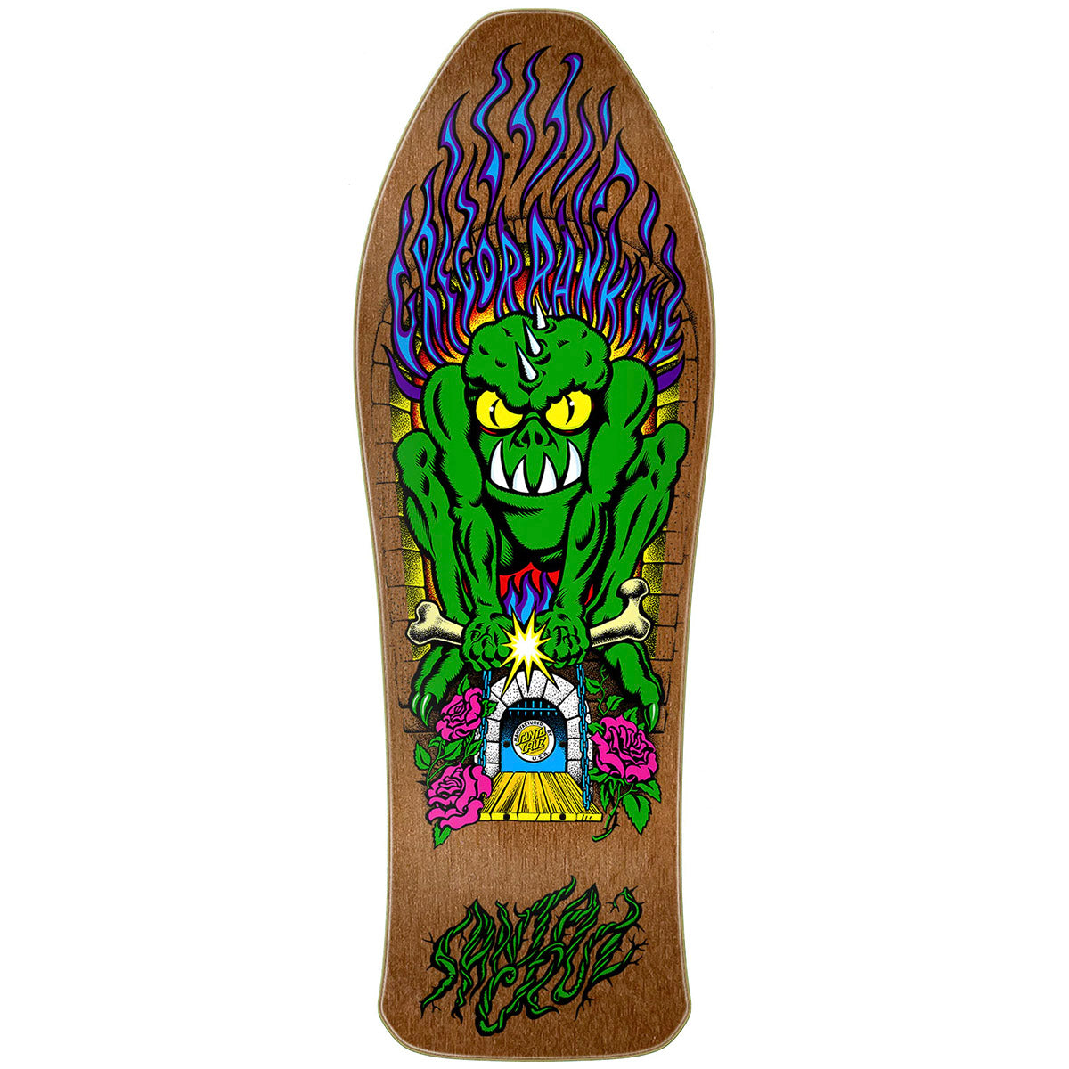 Santa Cruz Gregor Rankine Monster 10.39 Reissue Skateboard Deck