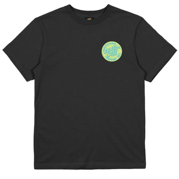 Santa Cruz - Reverse MFG Dot Youth Tee Charcoal.