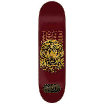 Santa Cruz - Rob Pace Occult VX Maroon 8.5 Skateboard Deck.