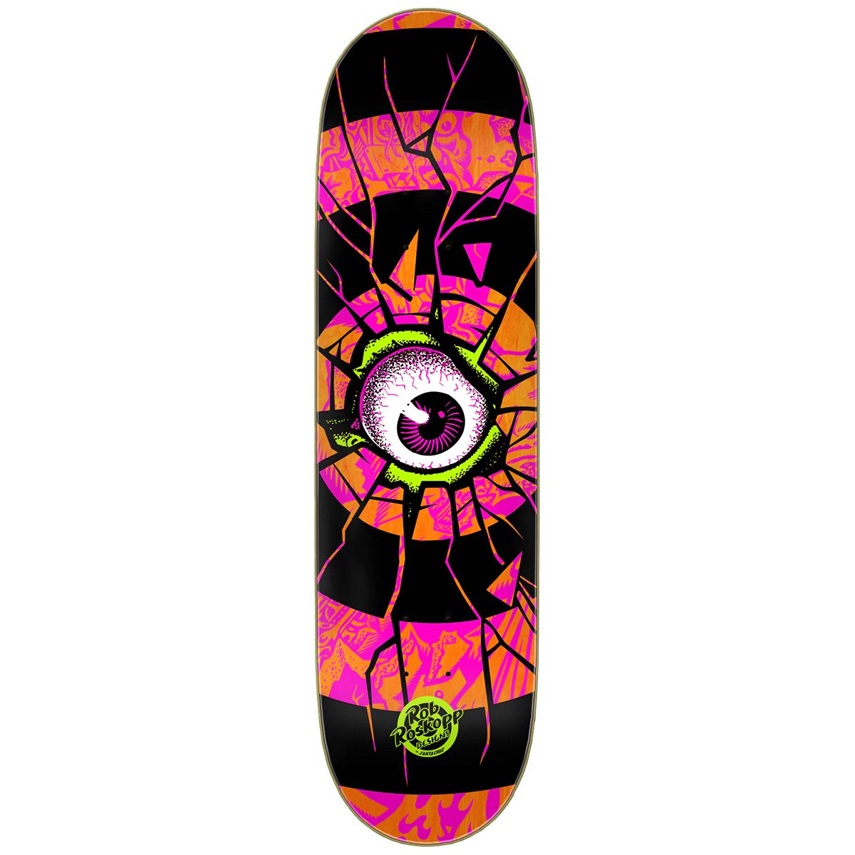 Santa Cruz - Rob Roskopp Dissect 8.5 Skateboard Deck.