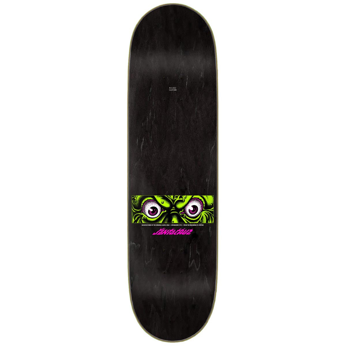 Santa Cruz - Rob Roskopp Dissect 8.5 Skateboard Deck.