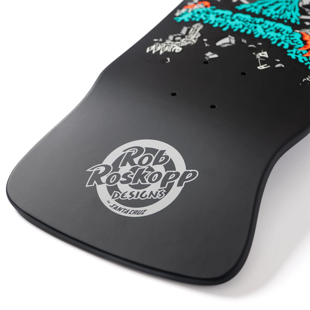 Santa Cruz - Rob Roskopp Four 10.21 Reissue Skateboard Deck.
