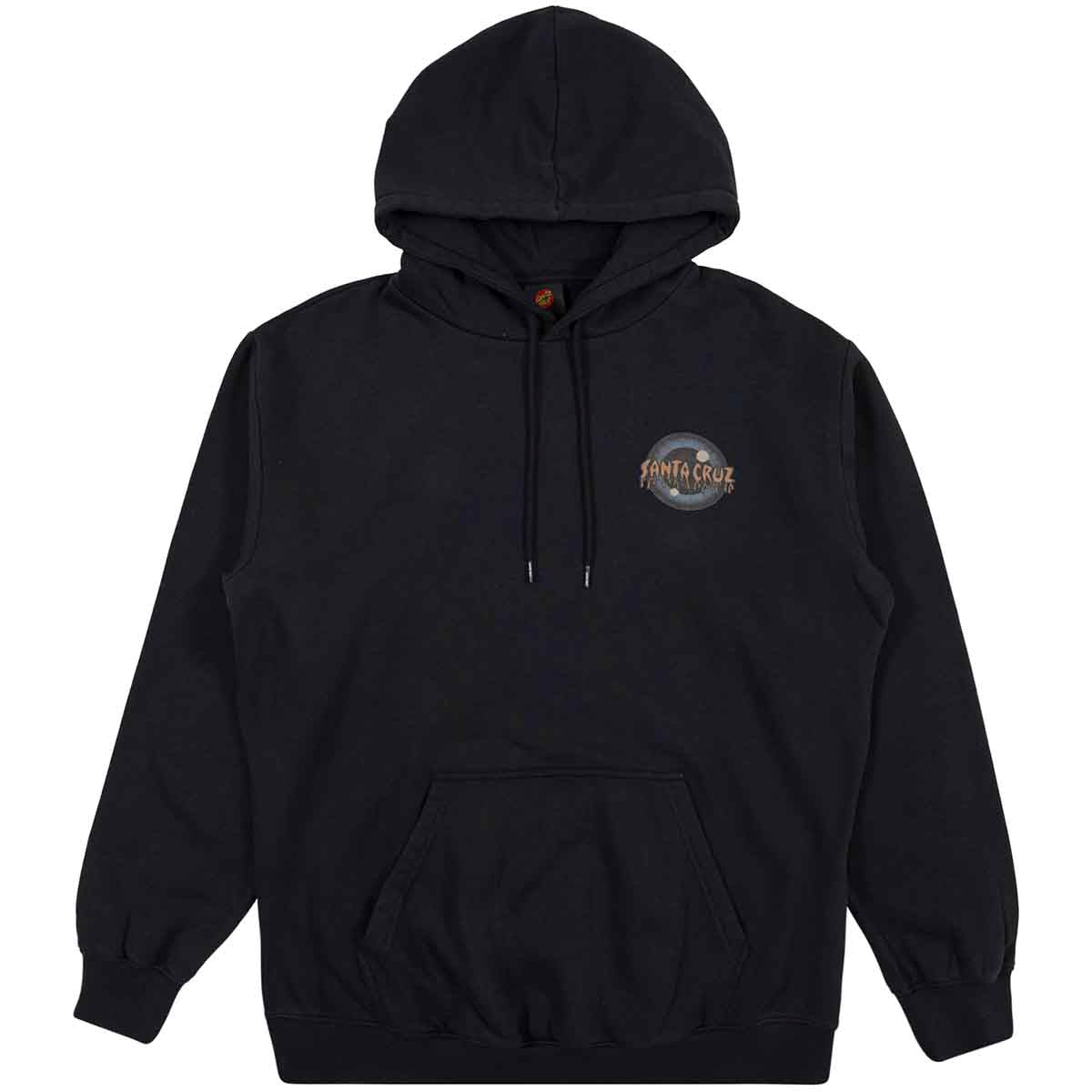 Santa Cruz Roskopp Iris Hoodie Black Front