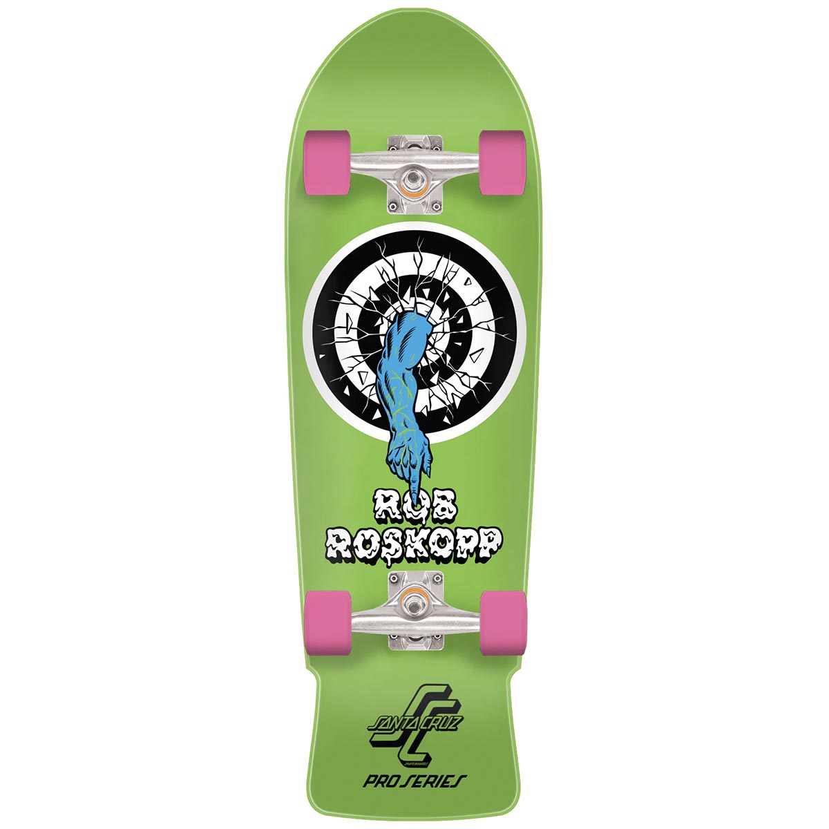 Santa Cruz Roskopp One Reissue 10.0 Complete Skateboard