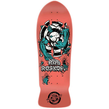 Santa Cruz - Rob Roskopp Three 10.17 Reissue Skateboard Deck.